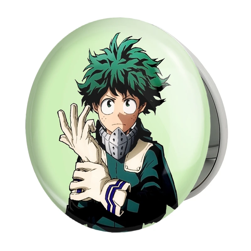 آینه جیبی خندالو طرح ایزوکو میدوریا انیمه آکادمی قهرمان من My Hero Academia مدل تاشو کد 10074 