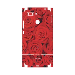 MAHOOT Red-Flower-FullSkin Cover Sticker for Xiaomi Redmi 6