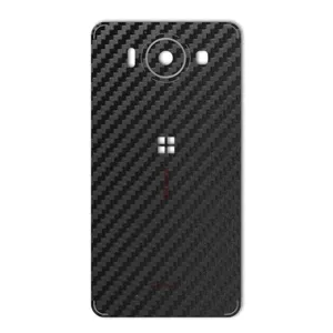 MAHOOT Carbon-fiber Texture Cover Sticker for Microsoft Lumia 950