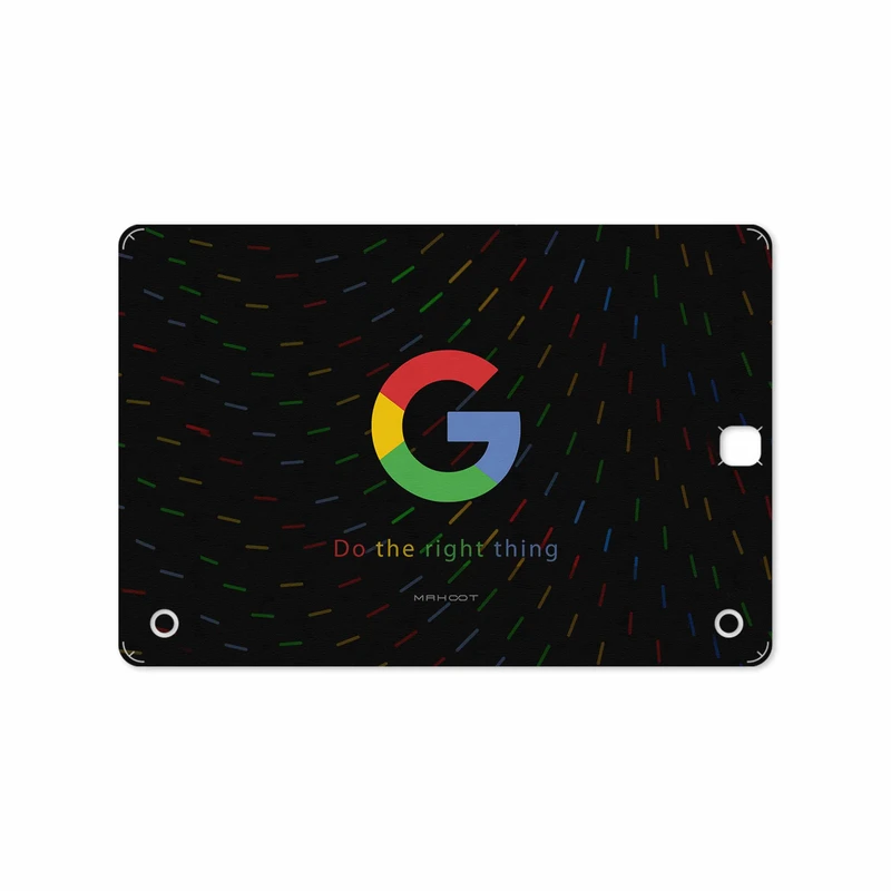 برچسب پوششی ماهوت مدل Google-Logo مناسب برای تبلت سامسونگ Galaxy Tab A 9.7 2015 T555