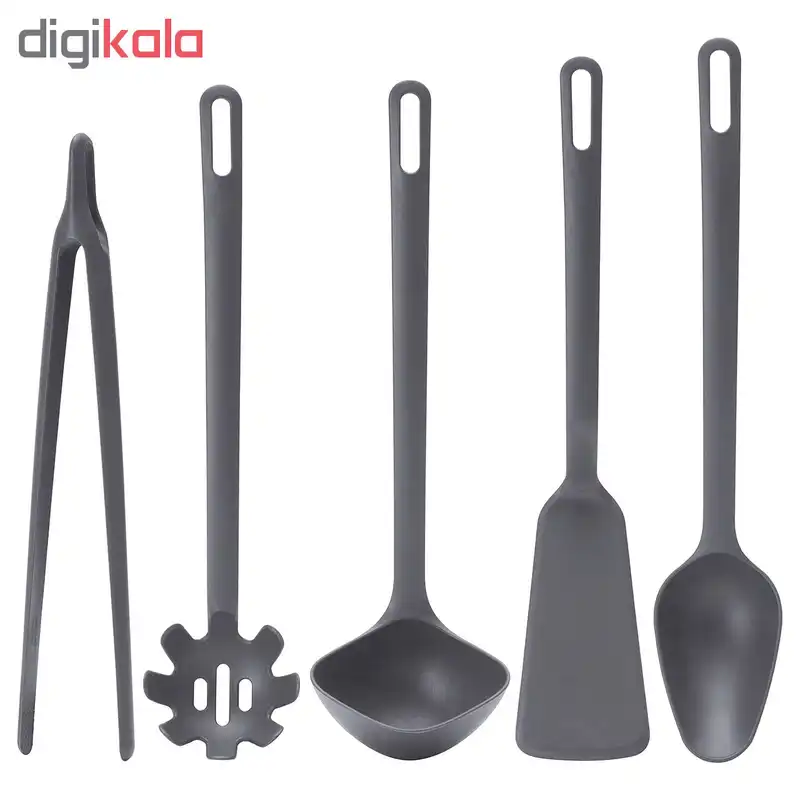 سرویس 5 پارچه کفگیر و ملاقه ایکیا مدل 80435942 - FULLANDAD