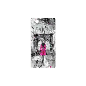 MAHOOT Collage of Catwalk Bridge Cover Sticker for Sony Xperia Z3 Compact