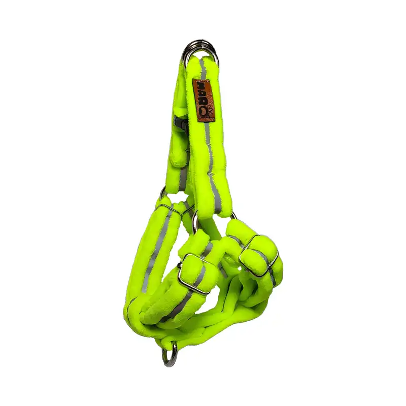 قلاده کتفی گردنی و بند قلاده سگ و گربه مدل مخملی کد s09