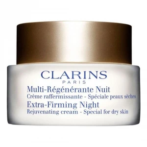 کرم شب ضد چروک صورت کلارنس مدل EXTRA FIRMING NIGHT Dry CREAM حجم 50 میلی لیتر