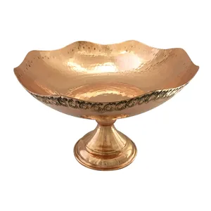 شکلات خوری گلدیس طرح دار مسی کد 02