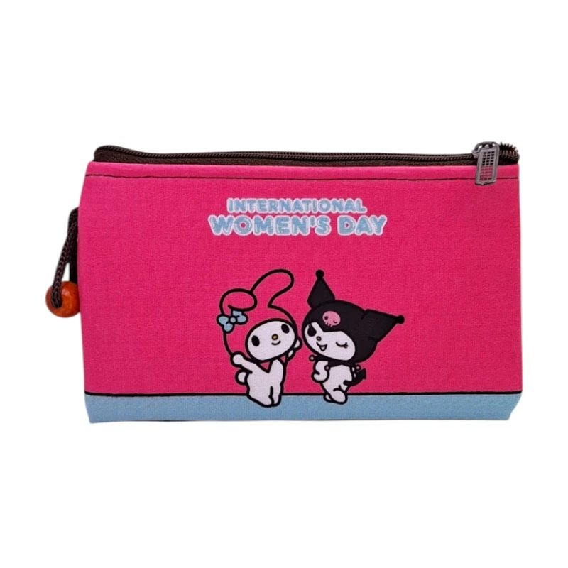 جامدادی مدل تک زیپ طرح کرومی و ملودی کد 205