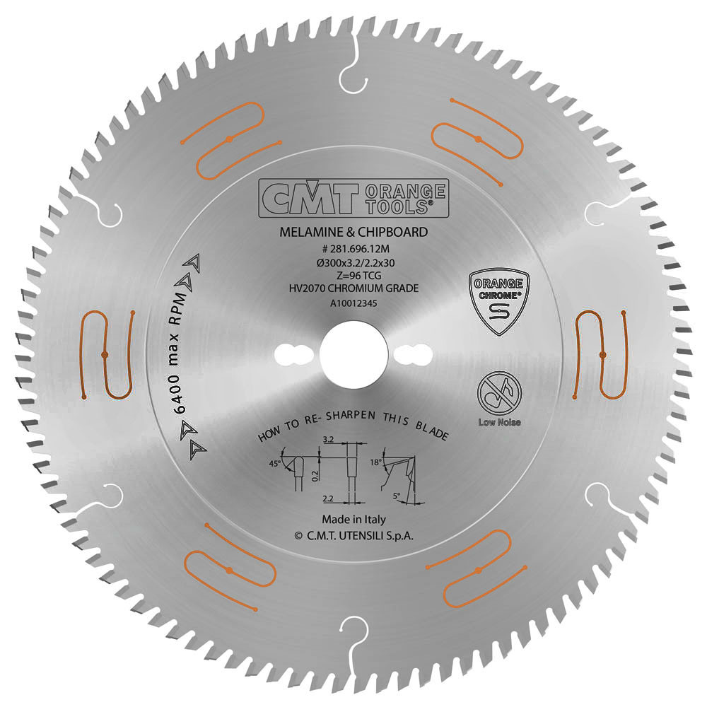 تیغه اره دیسکی الماسه سی ام تی مدل 281.696.12M تیغه اره دیسکی الماسه سی ام تی مدل 281.696.12M