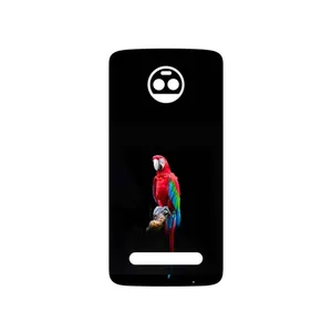 MAHOOT Parrot Cover Sticker for Motorola Moto Z2 Force
