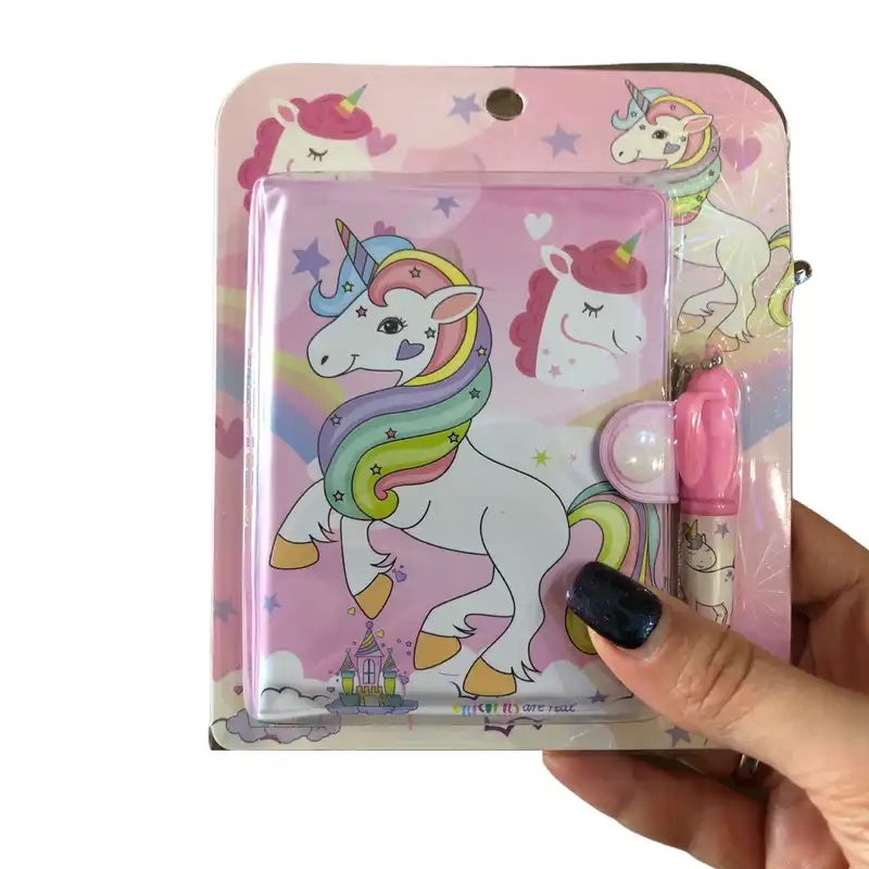 دفترچه یادداشت طرح یونیکورن کد 1 به همراه خودکار