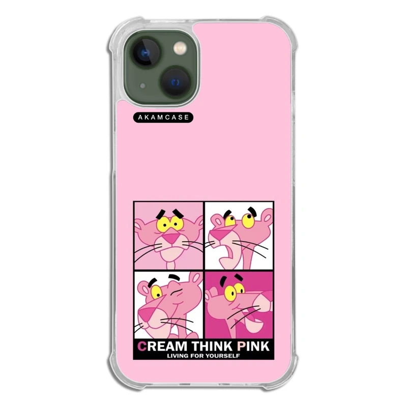 کاور آکام مدل AMC-WTA13-PINK PANTHER15 مناسب برای گوشی موبایل اپل iPhone 13