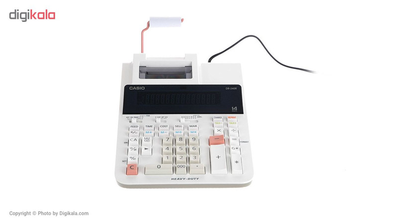 ماشین حساب کاسیو مدل DR-240R 1