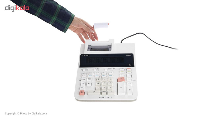 ماشین حساب کاسیو مدل DR-240R 3