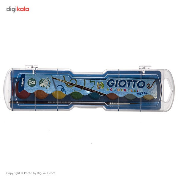 آبرنگ 8 رنگ جیوتو مدل Metal