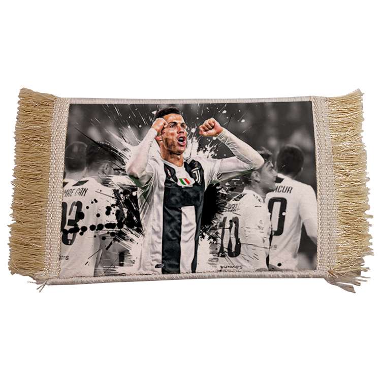 فرش ماشینی دیوارکوب مدل رونالدو کد 236