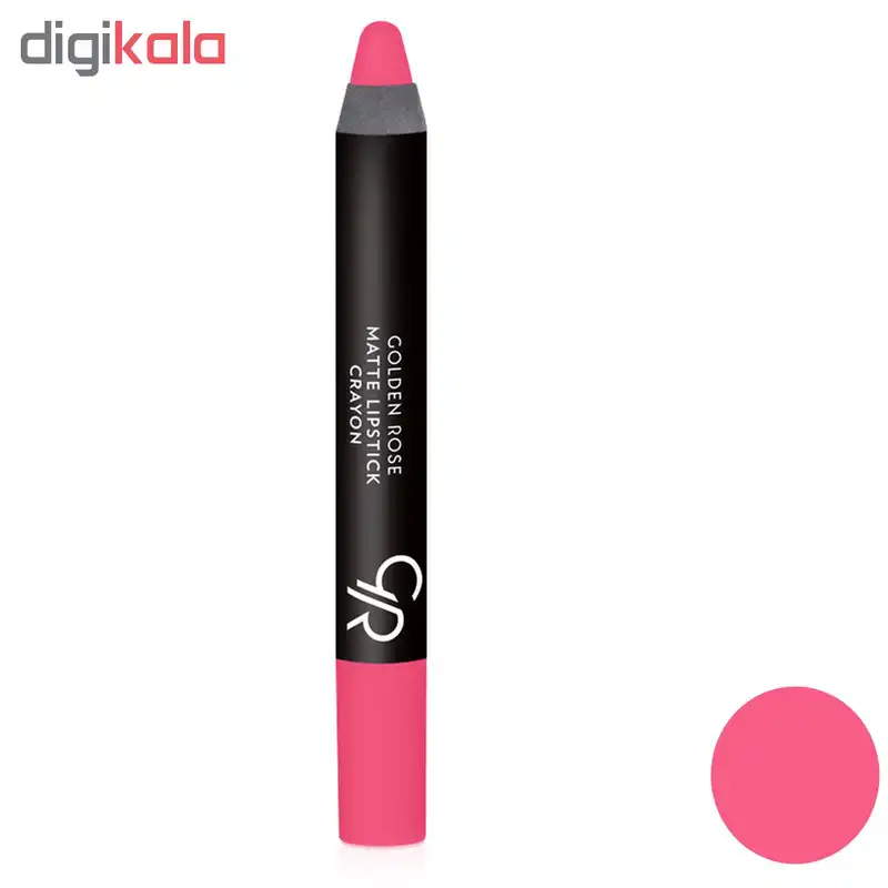 رژ لب مدادی گلدن رز شماره 17
