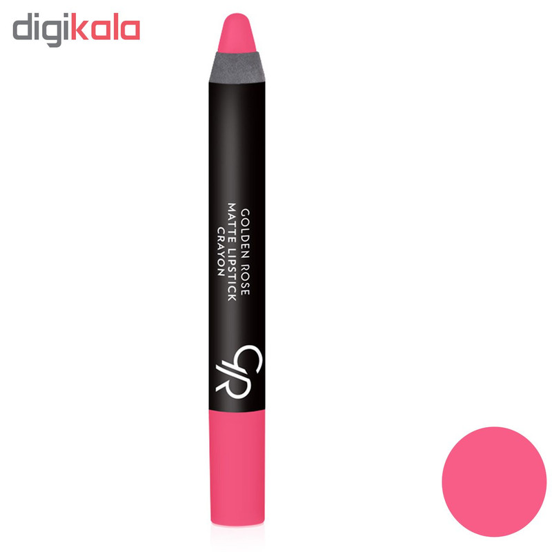 رژ لب مدادی گلدن رز شماره 17
