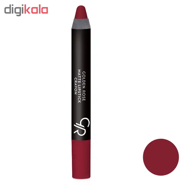 رژ لب مدادی گلدن رز شماره 20