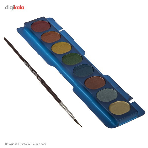 آبرنگ 8 رنگ جیوتو مدل Metal