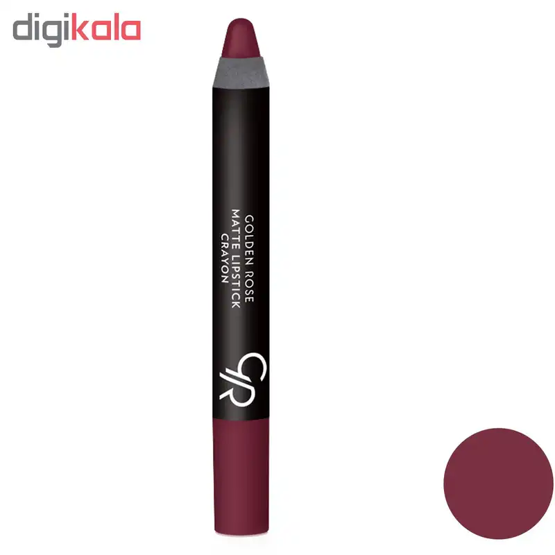 رژ لب مدادی گلدن رز شماره 19