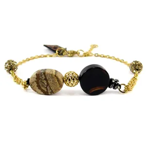 Mancho BFG092 Gold Bracelet