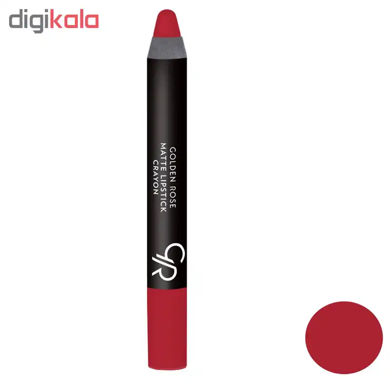 رژ لب مدادی گلدن رز شماره 06