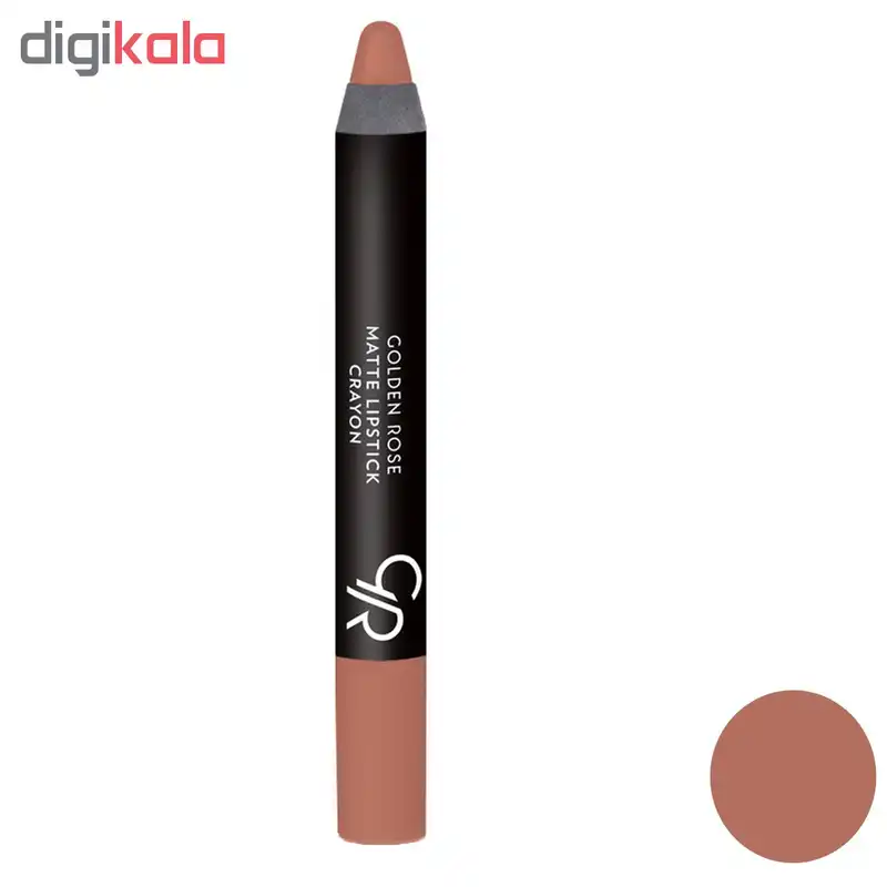 رژ لب مدادی گلدن رز شماره 14