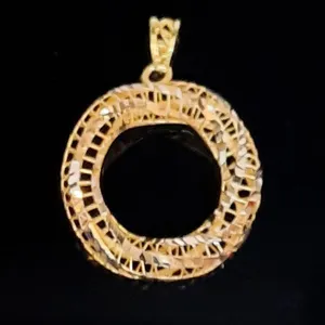 آویز گردنبند طلا 18 عیار زنانه  گالری یارطلا مدل سه بعدی کد PL3D04