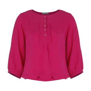 بلوز زنانه نیو نیل مدل b58-Magenta