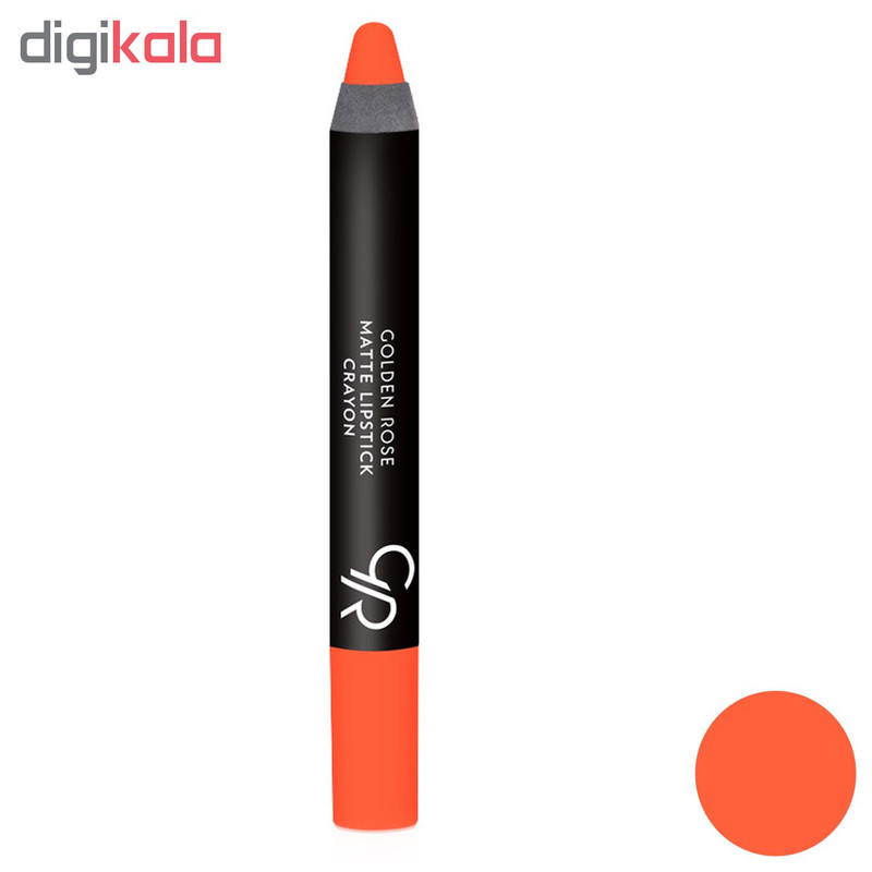 رژ لب مدادی گلدن رز شماره 24