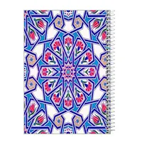 دفتر مشق 50 برگ طرح سنتی اسلیمی کد m523