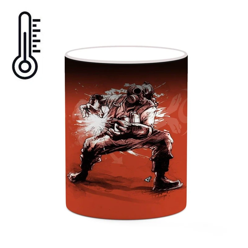 ماگ حرارتی کاکتی مدل بازی Team Fortress 2 کد mgh30716