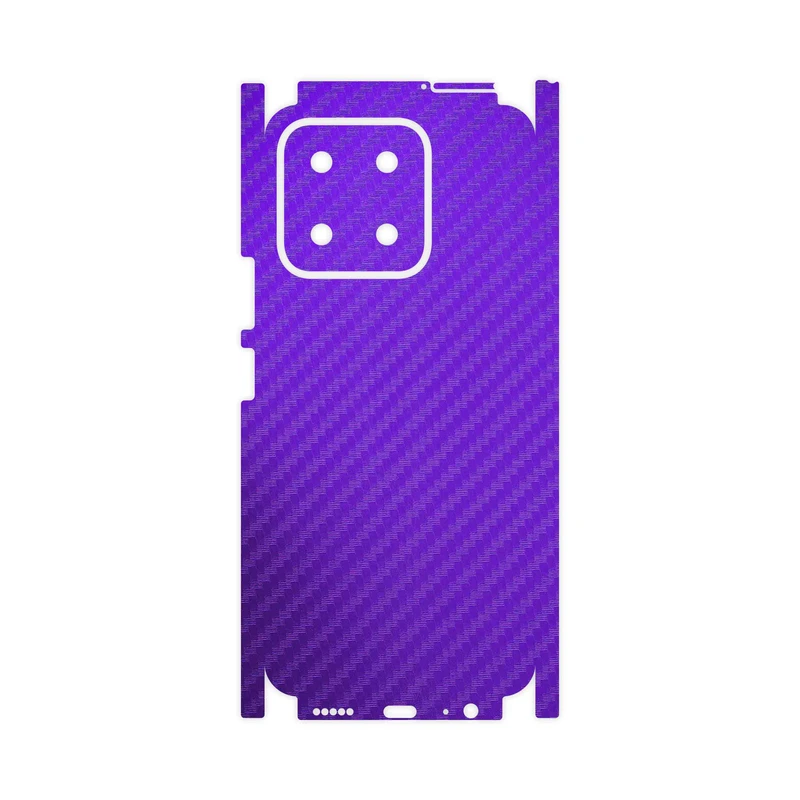 برچسب پوششی ماهوت مدل Purple-Fiber-FullSkin مناسب برای گوشی موبایل آنر X5b Plus