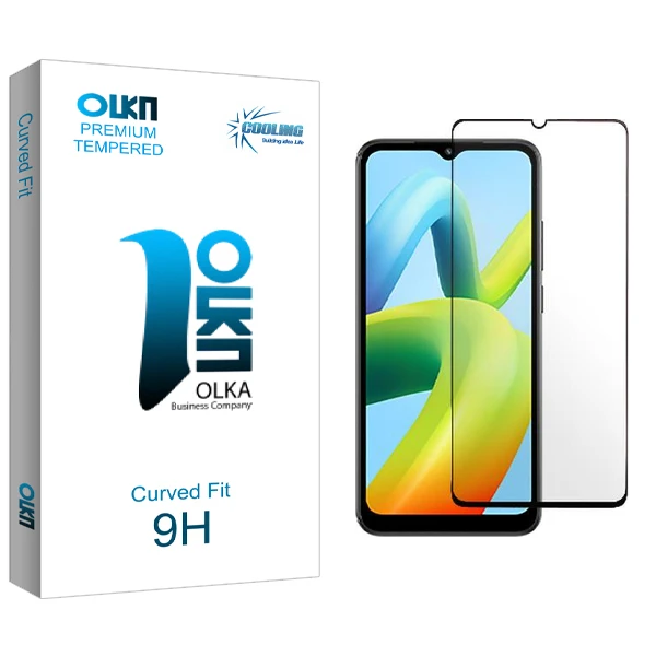 محافظ صفحه نمایش شیشه ای کولینگ مدل Olka مناسب برای گوشی موبایل شیائومی Redmi A1 Plus