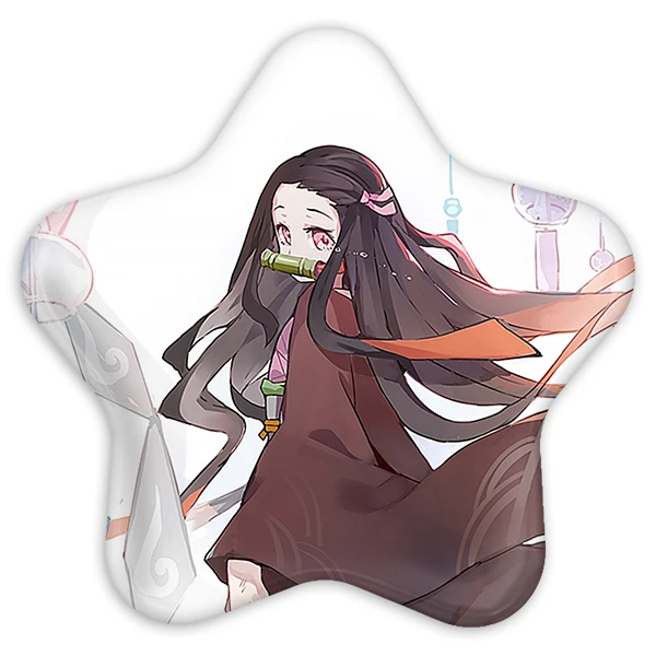 پیکسل خندالو طرح کامادو زنیتسو انیمه شیطان کش مدل ستاره ای کد 11475