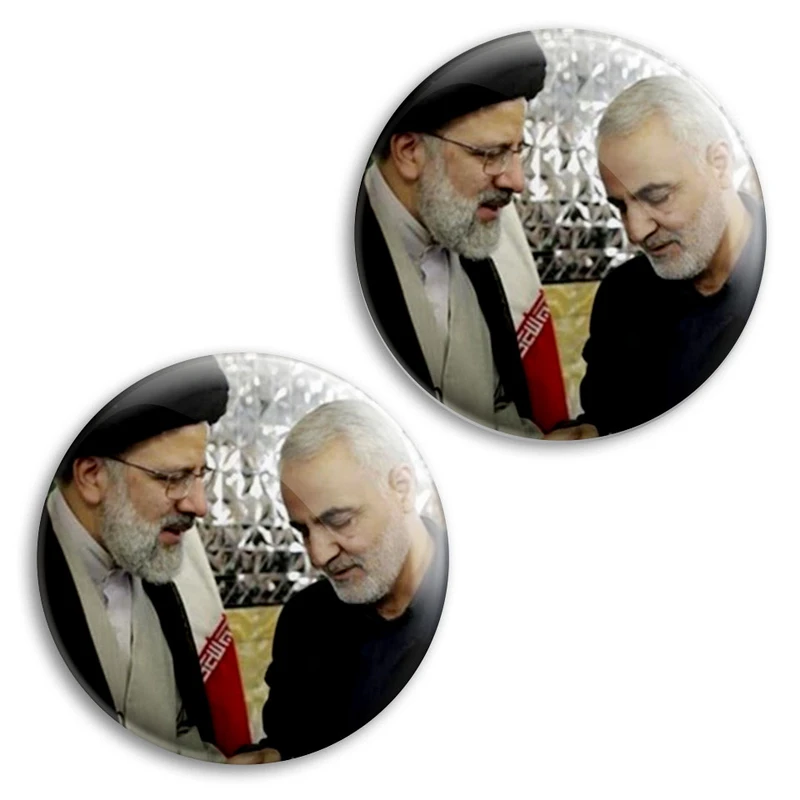 مگنت پرمانه طرح حاج قاسم سلیمانی کد pmag2.26947 مجموعه 2 عددی