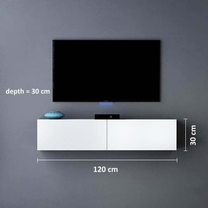 میز تلویزیون دیواری مدل IKE72