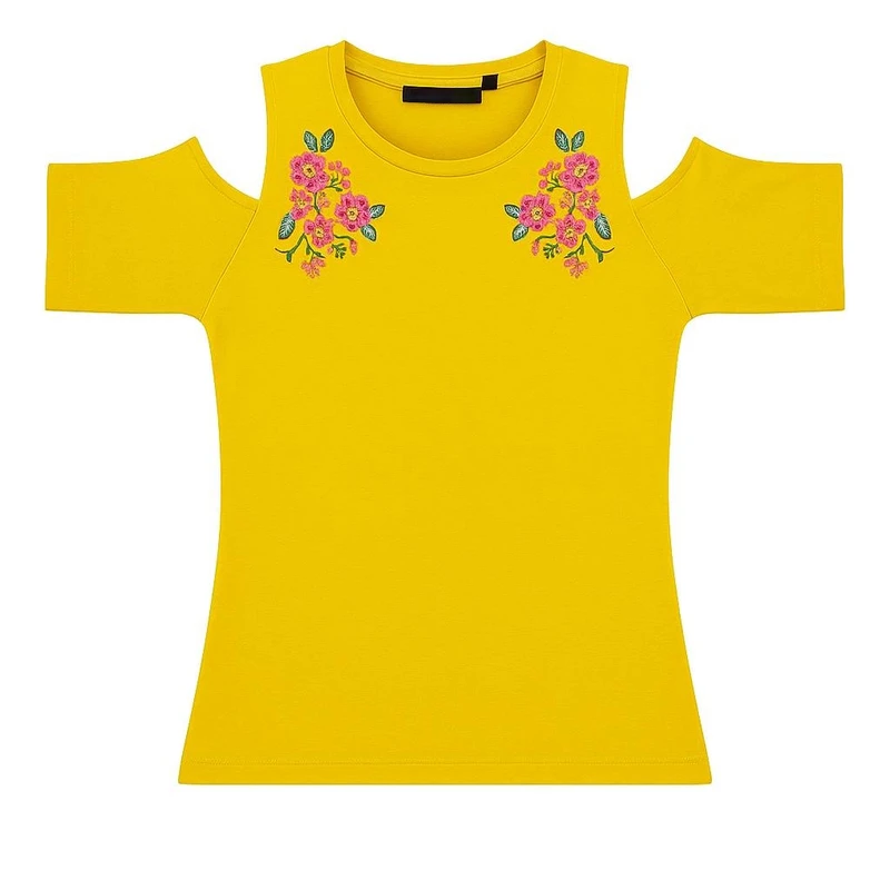 تی‌شرت آستین کوتاه دخترانه بلو سون مدل b745