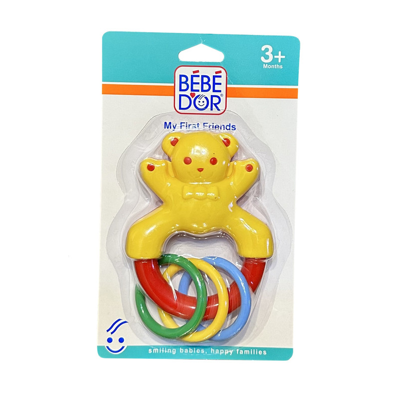 جغجغه به به دور مدل Happy Bear