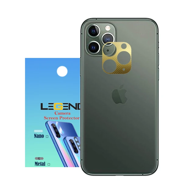  محافظ لنز دوربین مدل فلزی مناسب برای گوشی موبایل اپل iphone 11 pro max