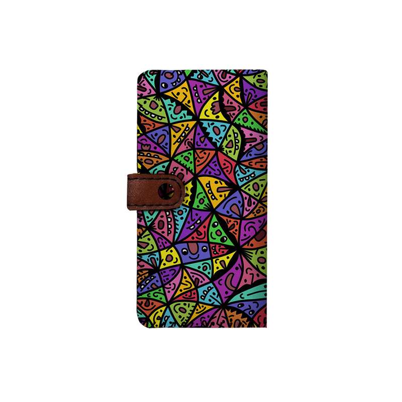     کیف پول چرمی ترمه طراحان ایده مدل بنددار کد prs068