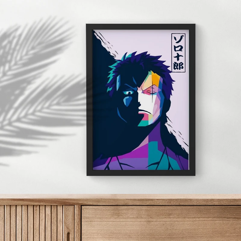 تابلو صبا طرح مدل انیمه وان پیس طرح زورو