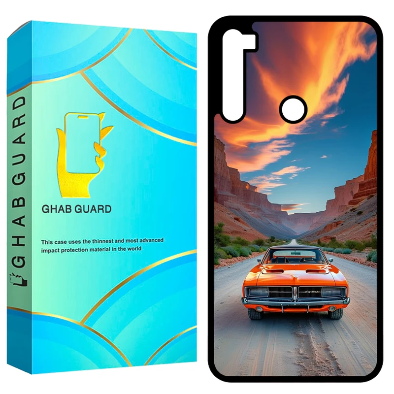 کاور قاب گارد طرح ماشین مدل GCHPN8 مناسب برای گوشی موبایل شیائومی Redmi Note 8 / Redmi Note 8 2021