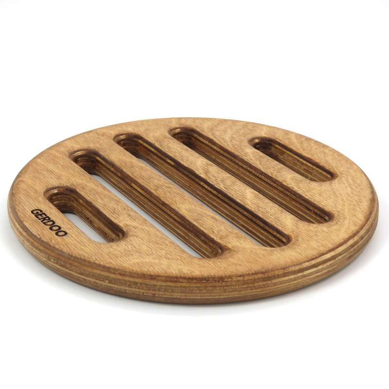 زیرقابلمه ای گردو مدل چوبی ZQ01