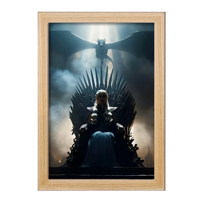 تابلو خندالو مدل بازی تاج و تخت (Game Of Thrones) کد F10157