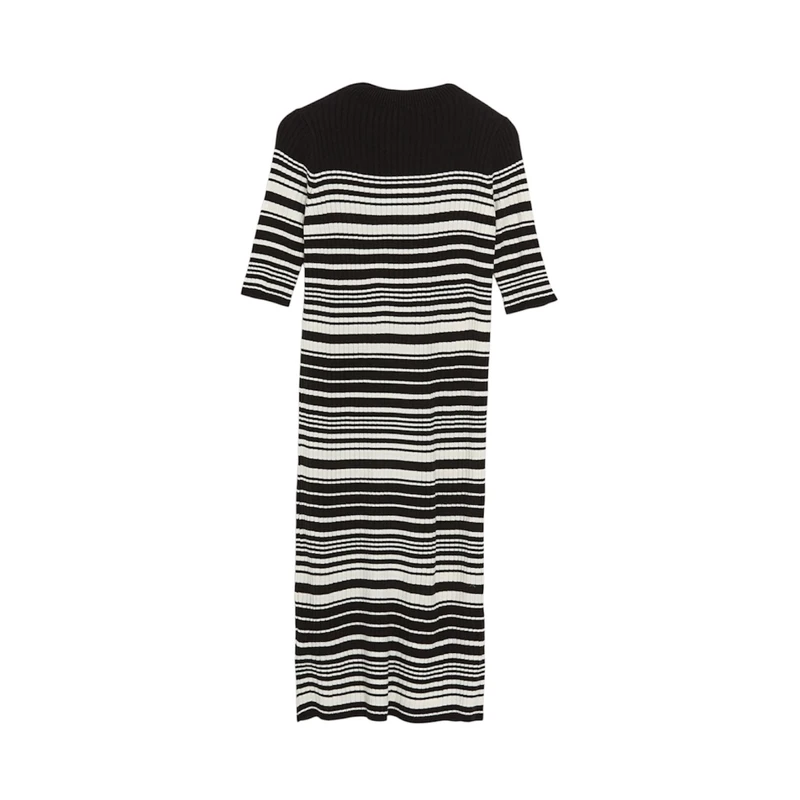 پیراهن یقه گرد زنانه ال سی وایکیکی مدل آنتی باکتریال ضد تعریق