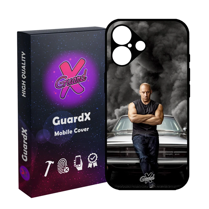 کاور گارد ایکس طرح Vin Diesel مدل 10183 مناسب برای گوشی موبایل اپل iPhone 16