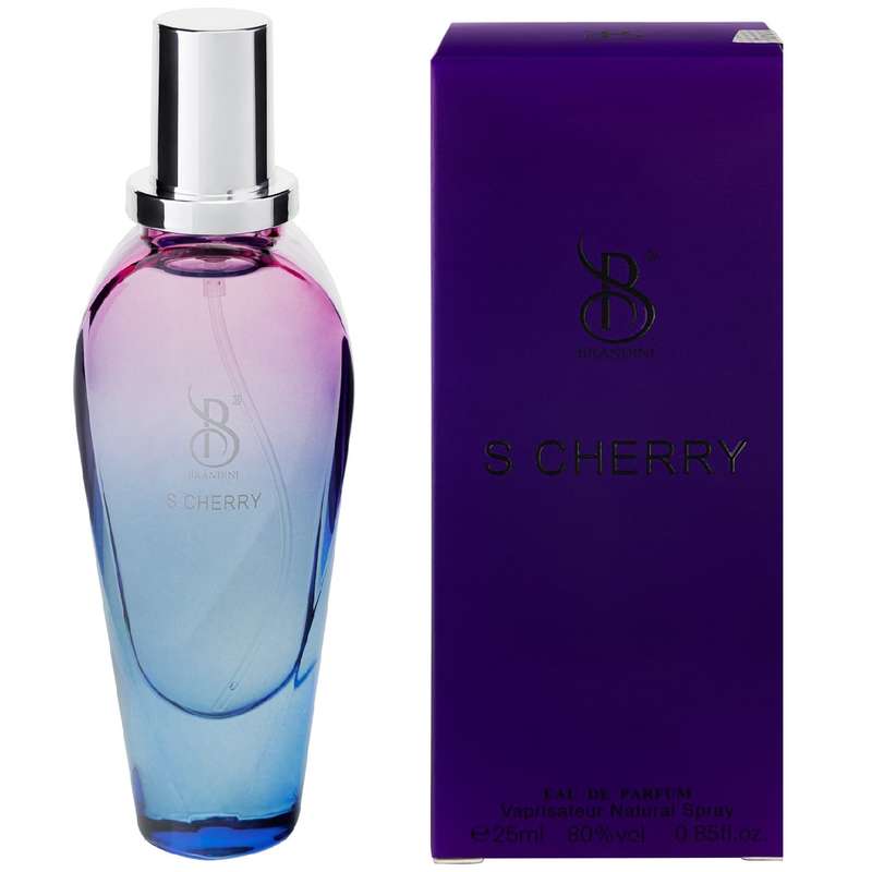 عطر جیبی زنانه برندینی مدل S cherry حجم 25 میلی لیتر