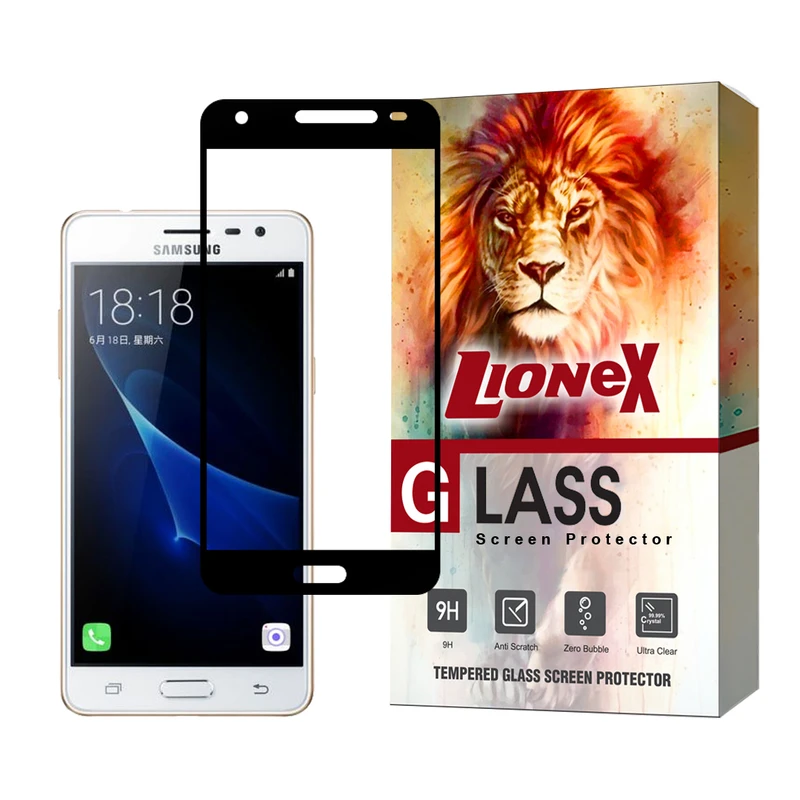محافظ صفحه نمایش سرامیکی لایونکس مدل CERAMLION مناسب برای گوشی موبایل سامسونگ Galaxy J3 Pro