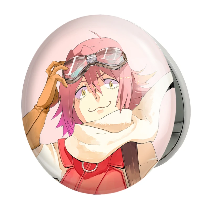 آینه جیبی خندالو طرح هاروکو انیمه فولی کولی Fooly Cooly مدل تاشو کد 23562 