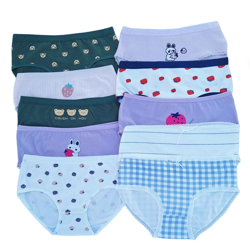 شورت زنانه مدل نخی ضد حساسیت مجموعه 10 عددی